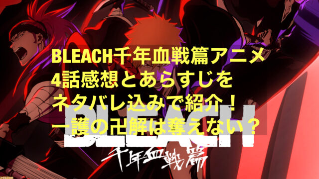 Bleach黒崎一心と真咲の過去がかっこいい ネタバレありで千年血戦篇11話感想とあらすじを紹介 にわかブログ